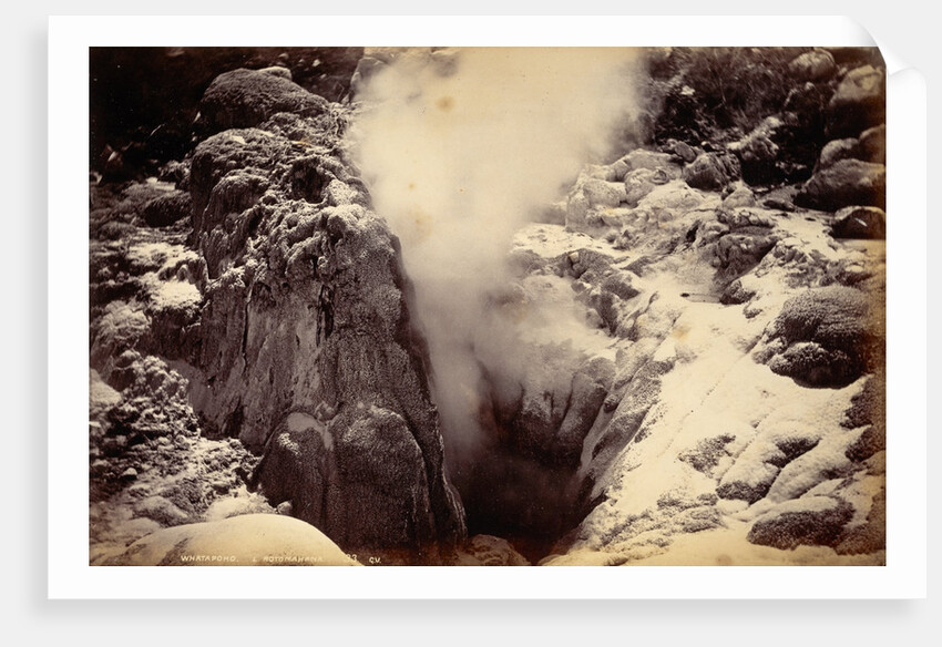 Whatapoho, Lake Rotomahana New Zealand by Anonymous